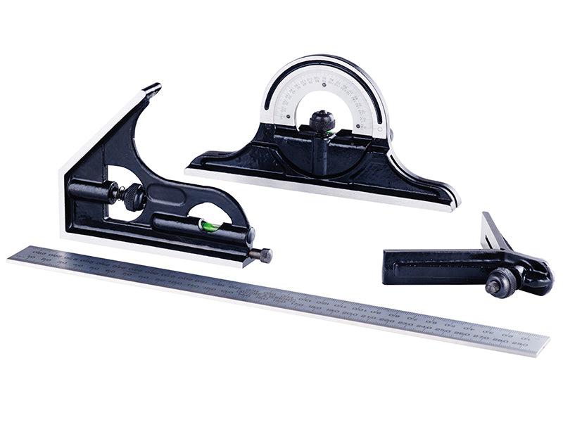 Moore & Wright MW521-01 180° Combination Set HQ 4 Piece 300mm (12in) MAW52101