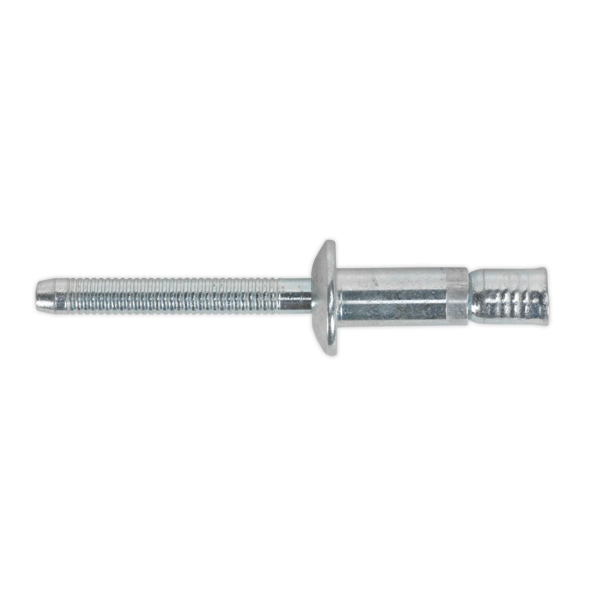 Sealey Steel Structural Rivet Zinc Plated �6.3 x 32mm Pack of 100 MB6332