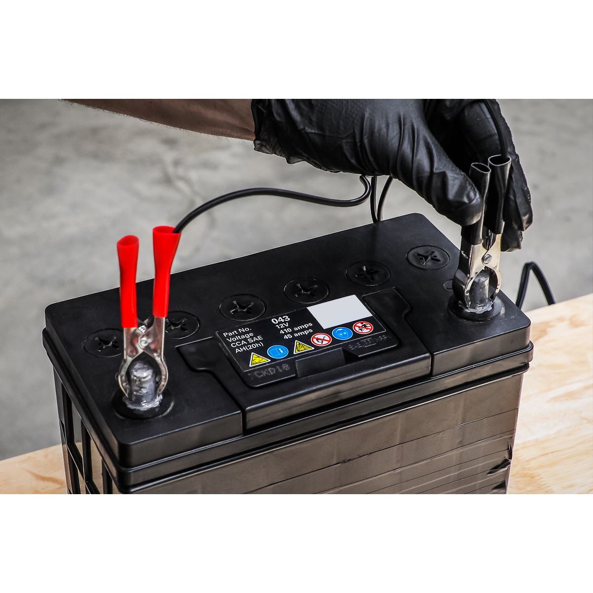 Sealey Two Bank 6/12V 10A (2 x 5A) Auto Maintenance Charger MBC250