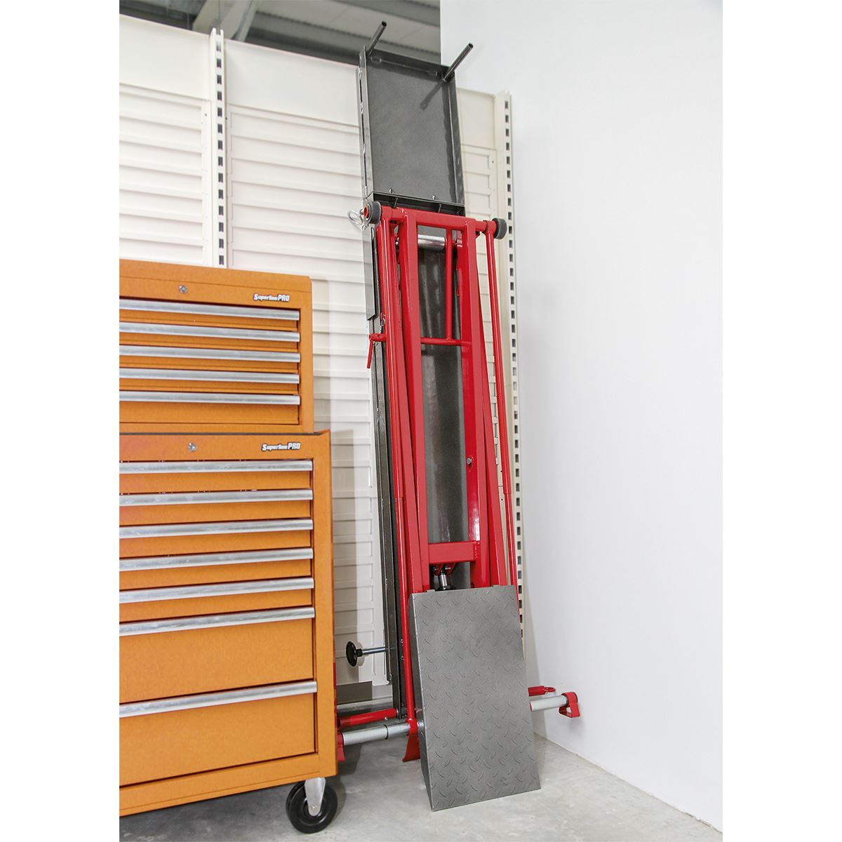 Sealey Motorcycle Lift 450kg Capacity Hydraulic MC550