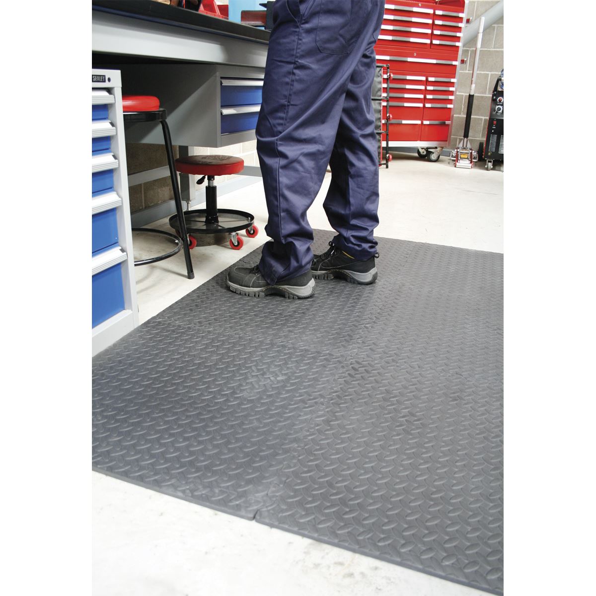 Sealey Interlocking EVA Foam Workshop Mat Set 1200 x 1800mm MIC1218