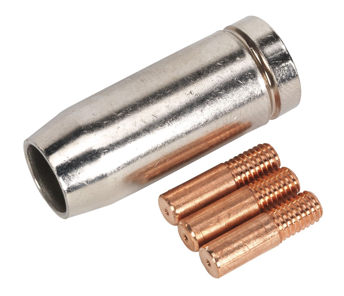 Sealey Conical Nozzle x 1 Contact Tip 0.6mm x 3 MB14 MIG953