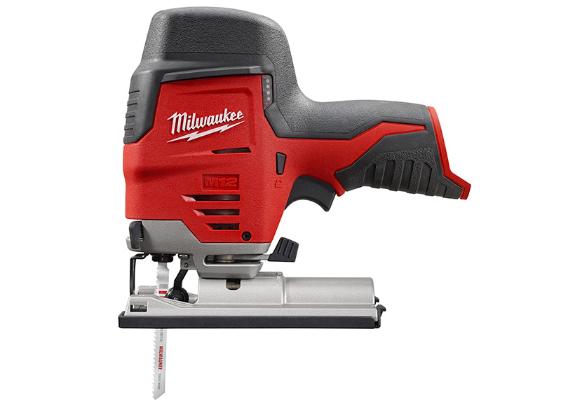 Milwaukee Power Tools M12 JS-0 Sub Compact Jigsaw 12V Bare Unit MILM12JS0