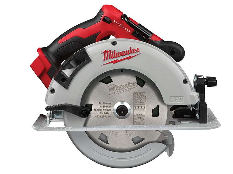 Milwaukee Power Tools M18 BLCS66-0 Brushless Circular Saw 190mm 18V Bare Unit MILM18BLCS60