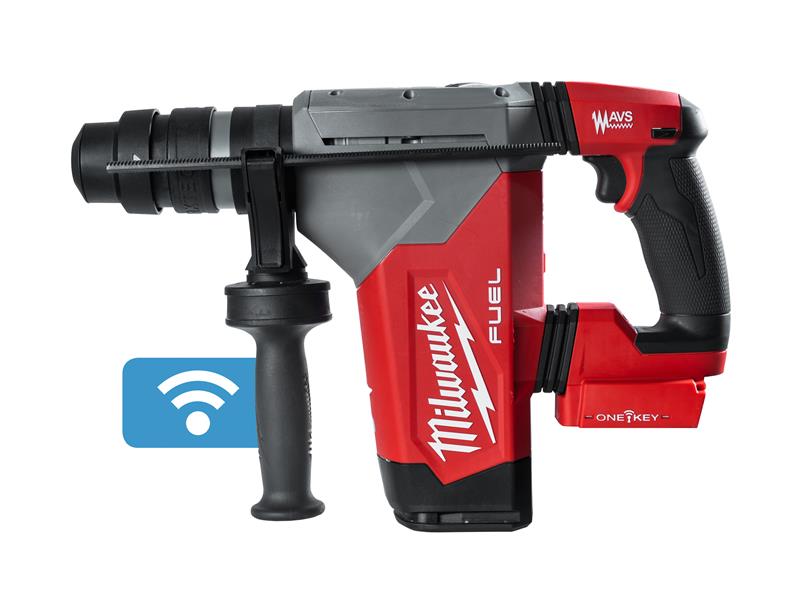 Milwaukee Power Tools M18 ONEFHPX-0X Fuel™ ONE-KEY™ 4-Mode 32mm SDS Plus Hammer 18V Bare Unit MILM18EFHPX0