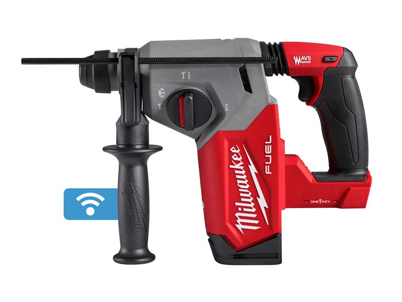 Milwaukee Power Tools M18 ONEFHX-0X Fuel™ ONE-KEY™ 4-Mode 26mm SDS Plus Hammer 18V Bare Unit MILM18EFHX0