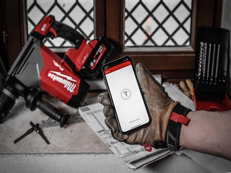 Milwaukee Power Tools M18 ONEFHX-0X Fuel™ ONE-KEY™ 4-Mode 26mm SDS Plus Hammer 18V Bare Unit MILM18EFHX0