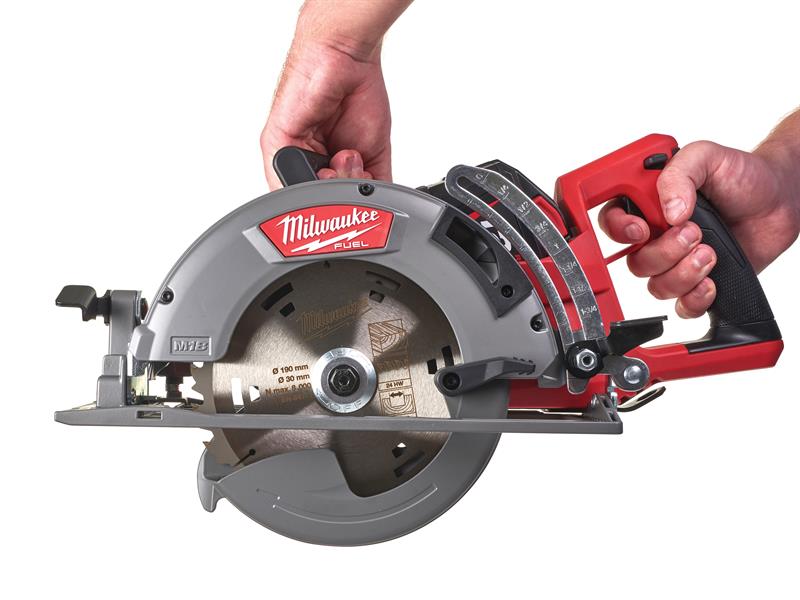 Milwaukee Power Tools M18 FCSRH66-0 FUEL™ Rear Handle Circular Saw 18V Bare Unit MILM18FCSR66