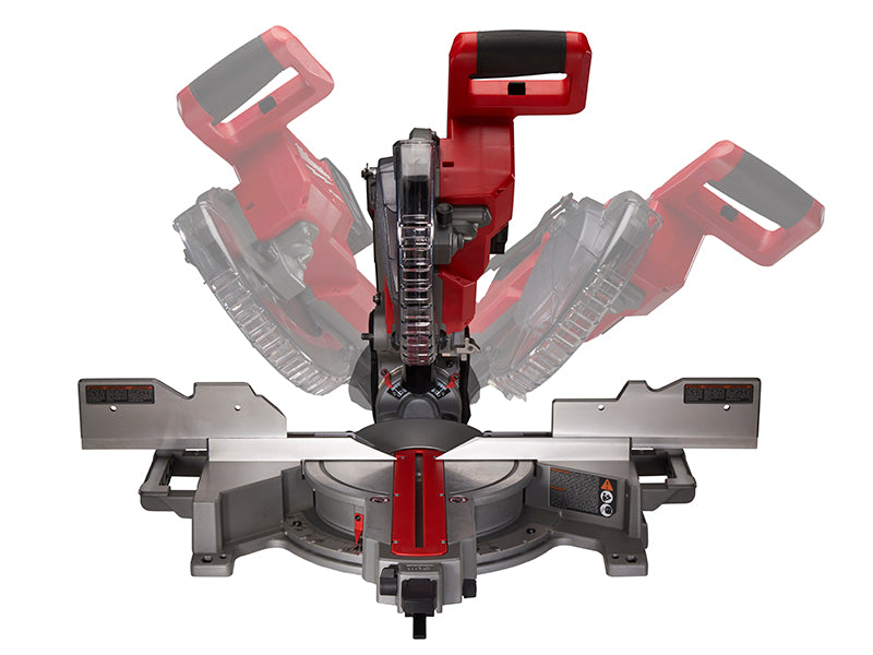 Milwaukee Power Tools M18 FMS254 FUEL™ Mitre Saw 254mm 18V Bare Unit MILM18FMS254