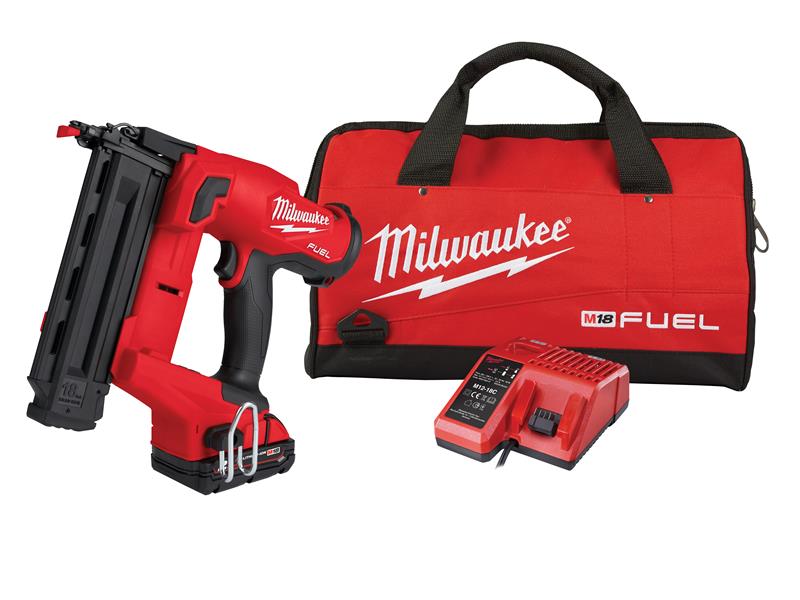 Milwaukee Power Tools M18 FN18GS-0X FUEL™ Finish Nailer 18V Bare Unit MILM18FN18G0