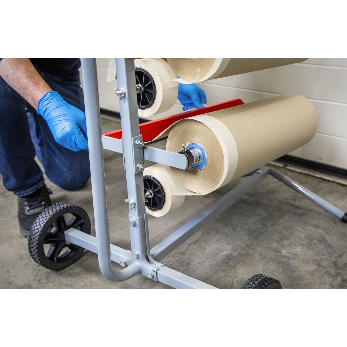 Sealey Masking Paper Dispenser - 2 x 300mm & 2 x 450mm Tree MK63