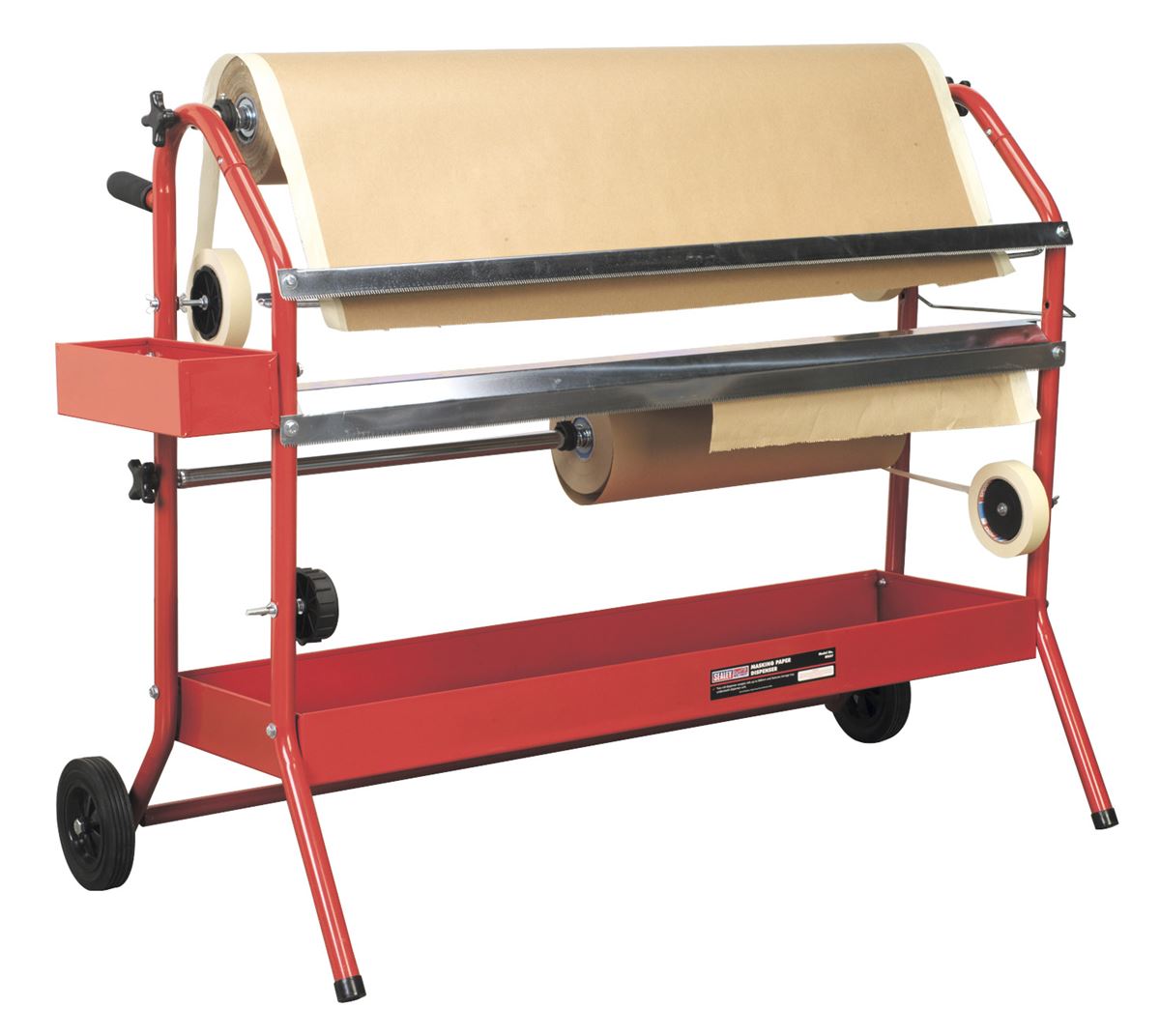 Sealey Masking Paper Dispenser 2 x 900mm Trolley MK67