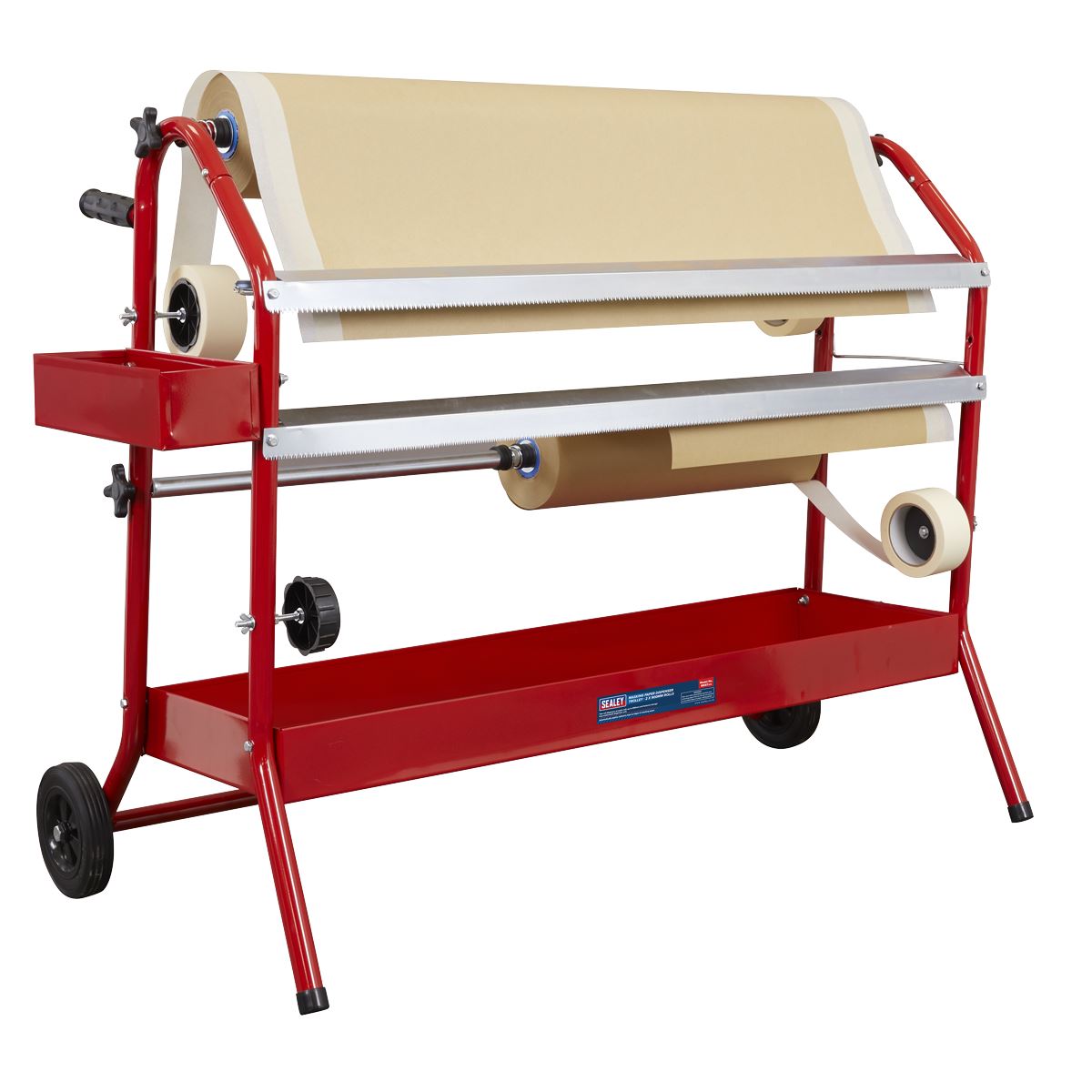 Sealey Masking Paper Dispenser 2 x 900mm Trolley MK67
