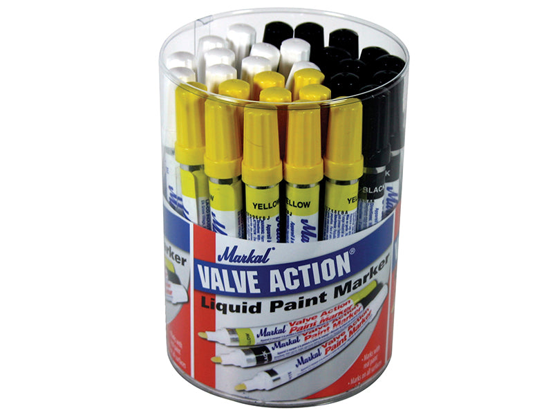 Markal Paint-Riter® Valve Action® Paint Marker (Tub 24) MKL96080