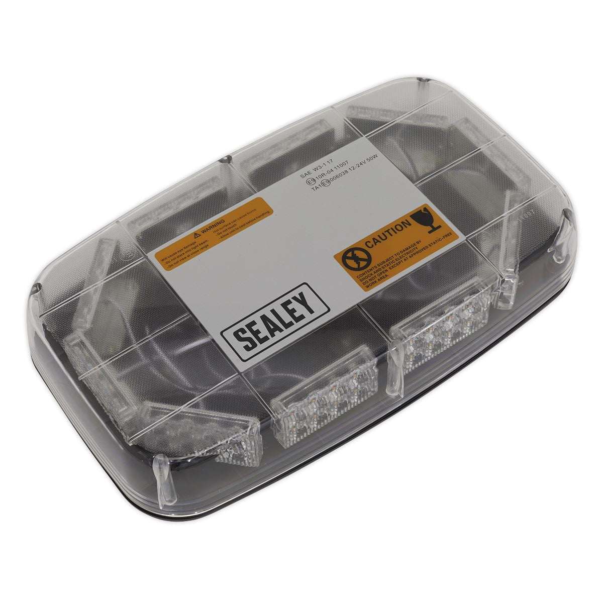 Sealey Mini Light Bar 50W SMD LED 12/24V Single Bolt Fixing MLB80SB