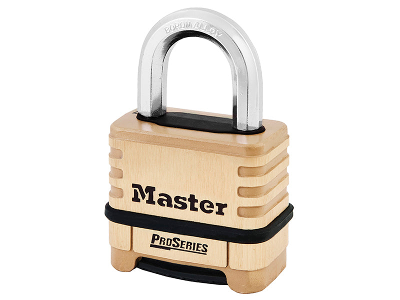 Master Lock ProSeries® Brass 4 Digit Padlock 57mm MLK1175D