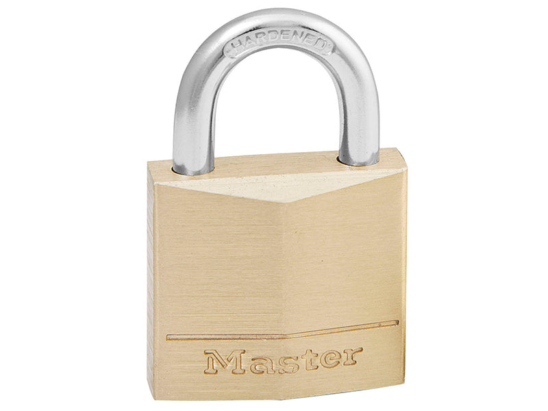 Master Lock Solid Brass 30mm Padlock 4-Pin MLK130