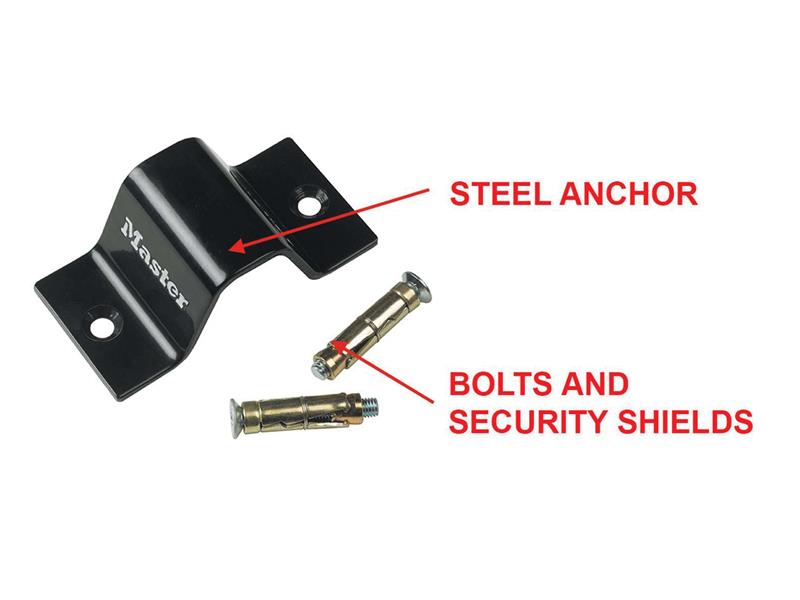 Master Lock Floor / Wall Anchor Mounting Point MLK1489E