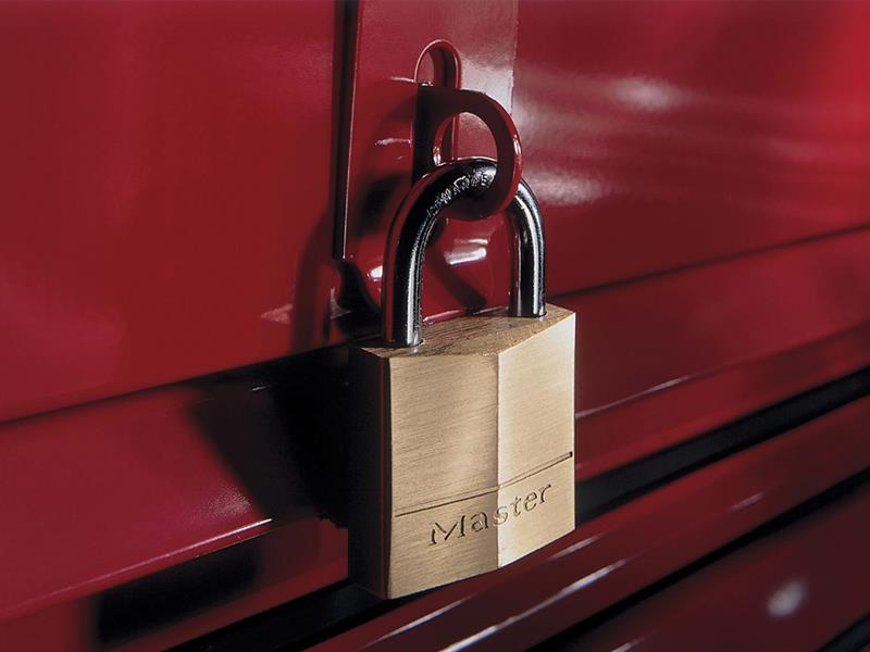 Master Lock Solid Brass 50mm Padlock 5-Pin MLK150