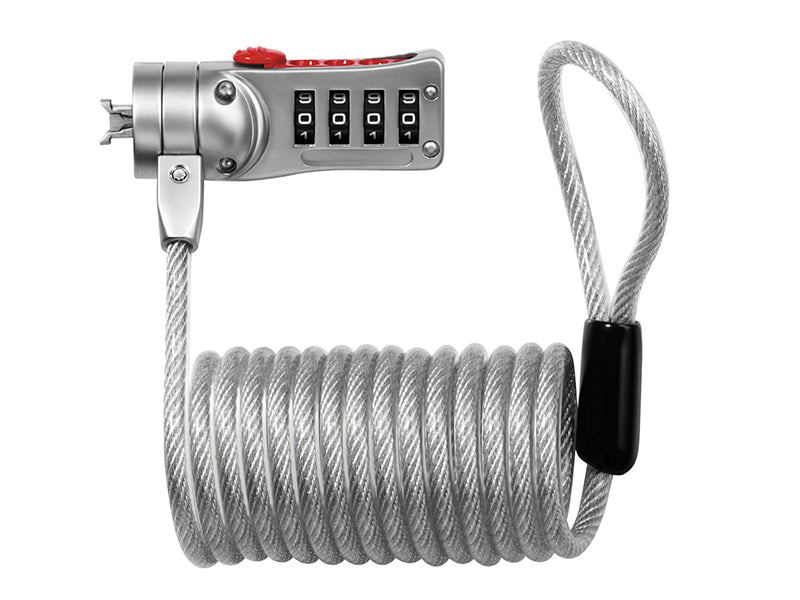 Master Lock Combi Computer Cable Lock 1.8m x 5mm MLK2120E