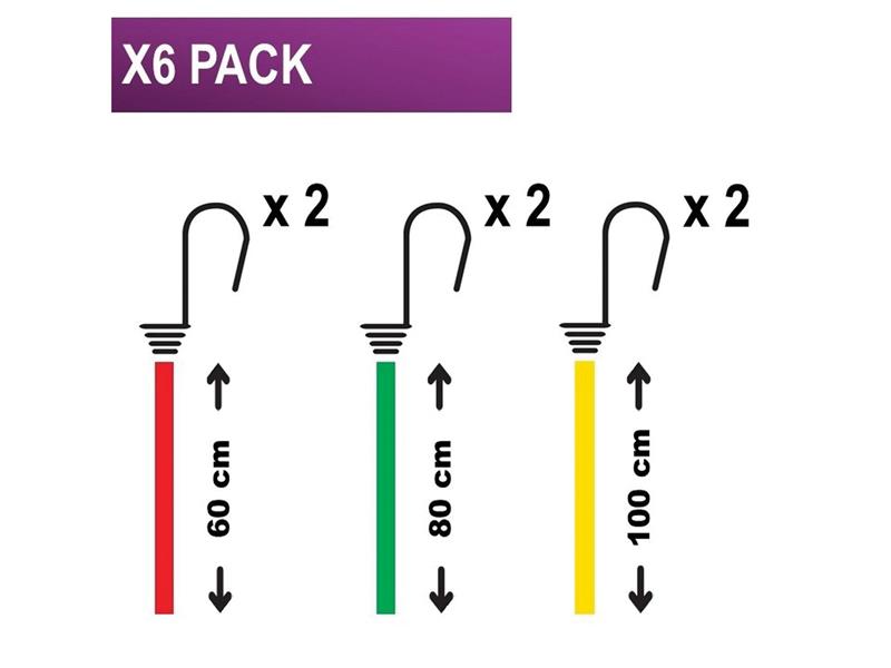 Master Lock Bungee Jar 6 Pieces MLK3040E