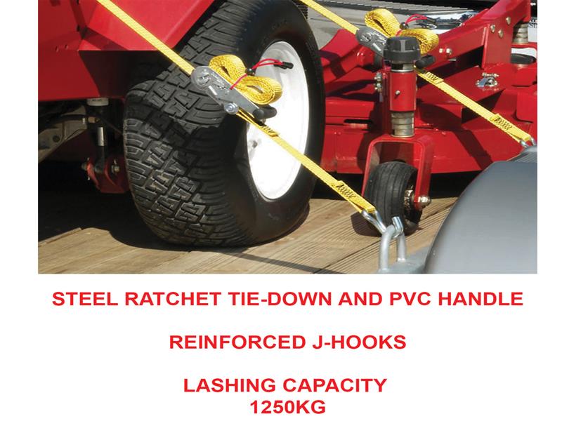 Master Lock Ratchet Tie-Down J-Hooks 4.50m MLK3058E