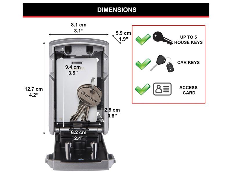 Master Lock Select Access SMART™ Bluetooth Key Box - Large MLK5441E