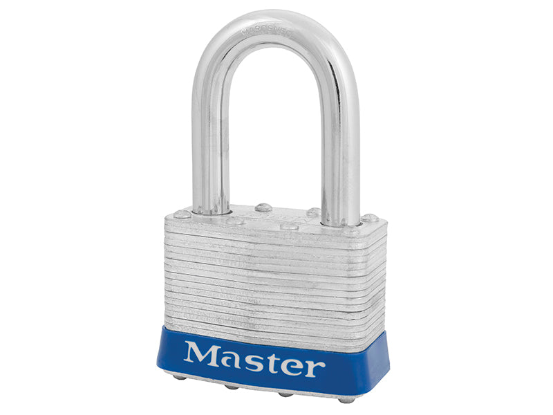 Master Lock Laminated Steel 51mm Padlock 4-Pin - 38mm Shackle - Keyed Alike MLK5LFKA1
