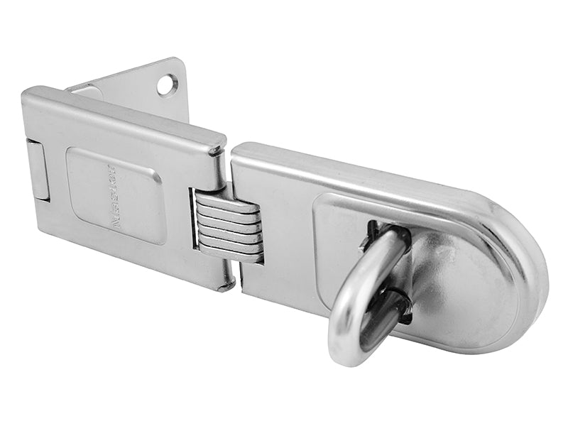 Master Lock Wrought Steel Single Hinged Hasp 160mm MLK720