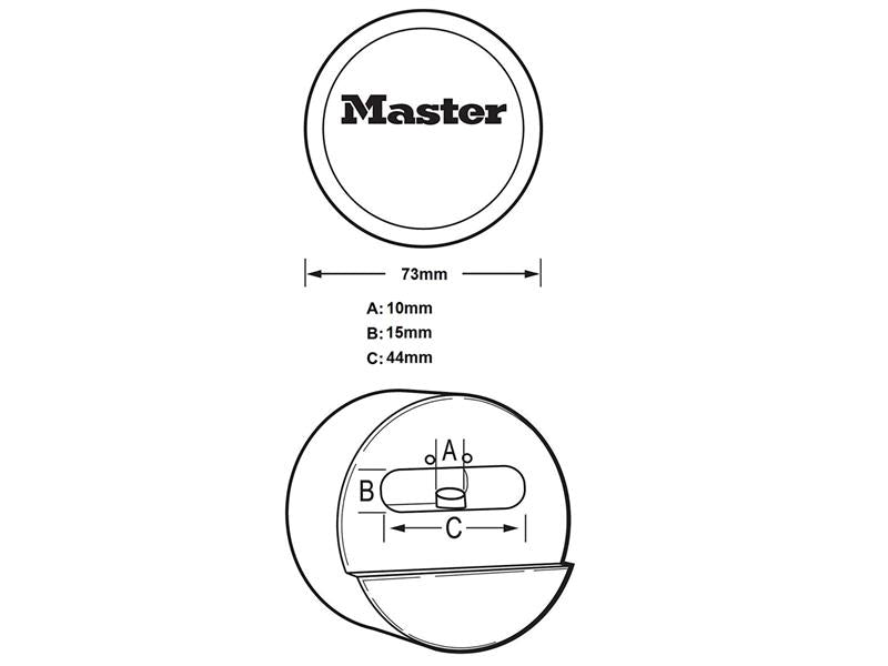 Master Lock Van Lock MLK736E