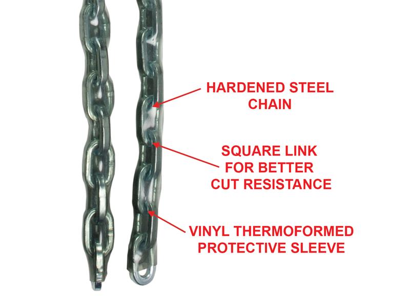 Master Lock 8016E Hardened Steel Chain 1m x 8mm MLK8016E