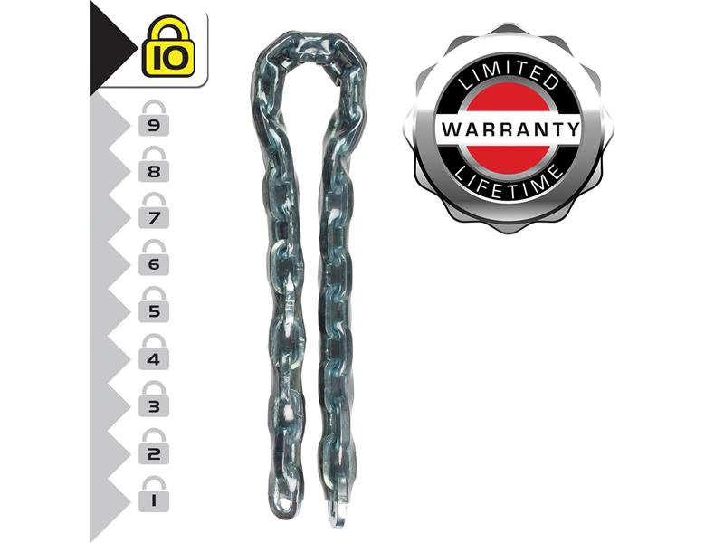 Master Lock 8019E Hardened Steel Chain 1m x 10mm MLK8019E