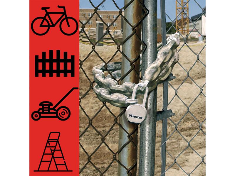Master Lock 8019E Hardened Steel Chain 1m x 10mm MLK8019E