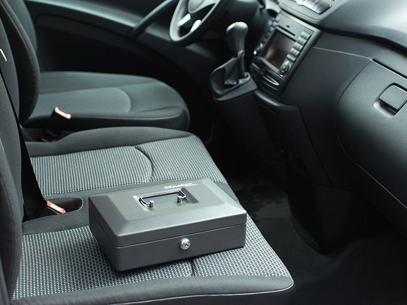 Master Lock Small Cash Box with Keyed Lock MLKCB10ML