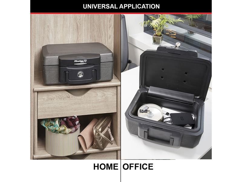 Master Lock Small Key Locking Fire & Water Chest MLKH0100