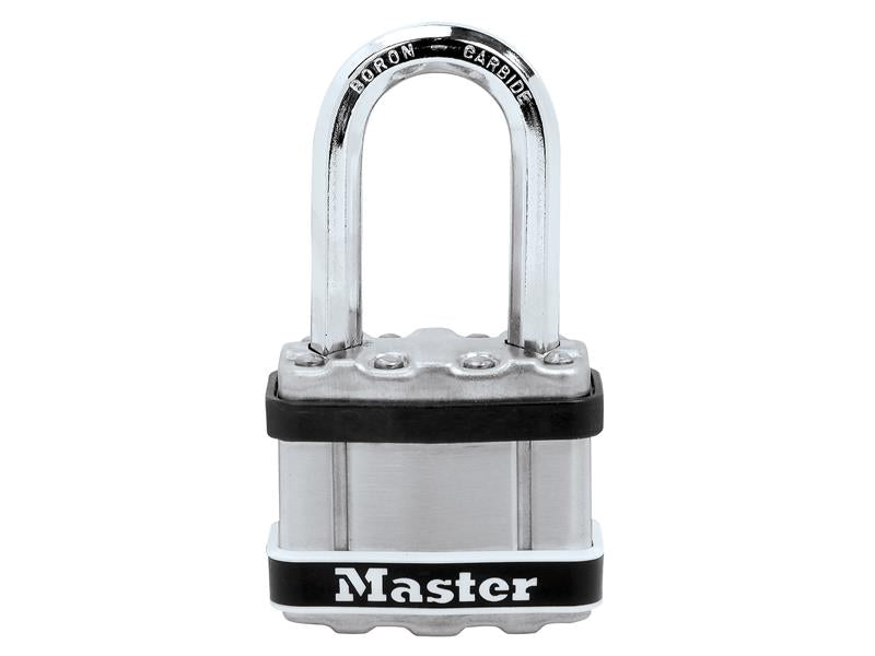 Master Lock Excell™ Laminated Stainless Steel 44mm Padlock MLKM1ELFSTSC