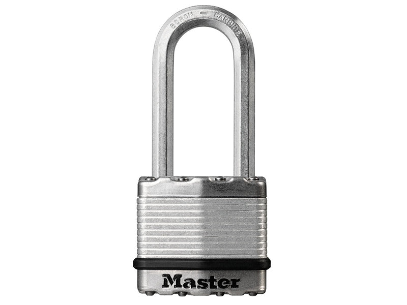 Master Lock Excell™ Laminated Steel 50mm Padlock 4-Pin - 51mm Shackle MLKM5LH
