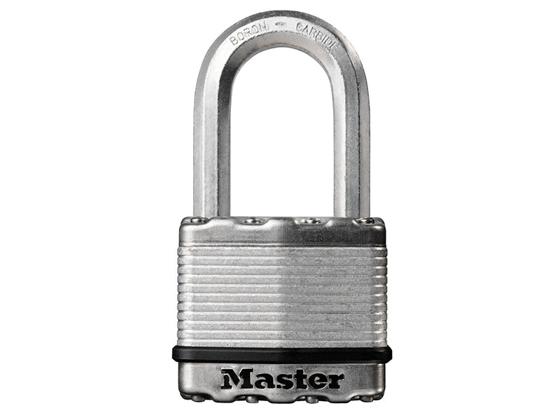 Master Lock Excell™ Laminated Steel 64mm Padlock 5-Pin - 38mm Shackle MLKM15LF