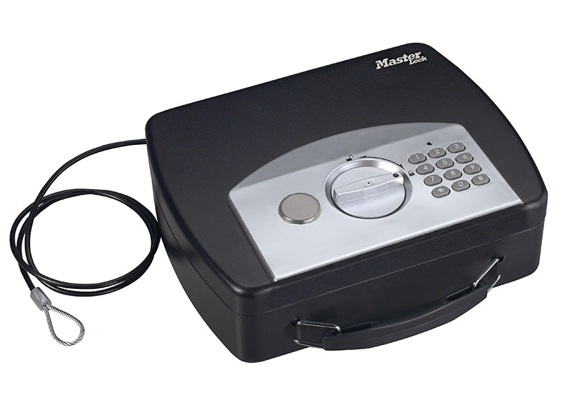 Master Lock Portable Digital Safe with Cable MLKP008EML