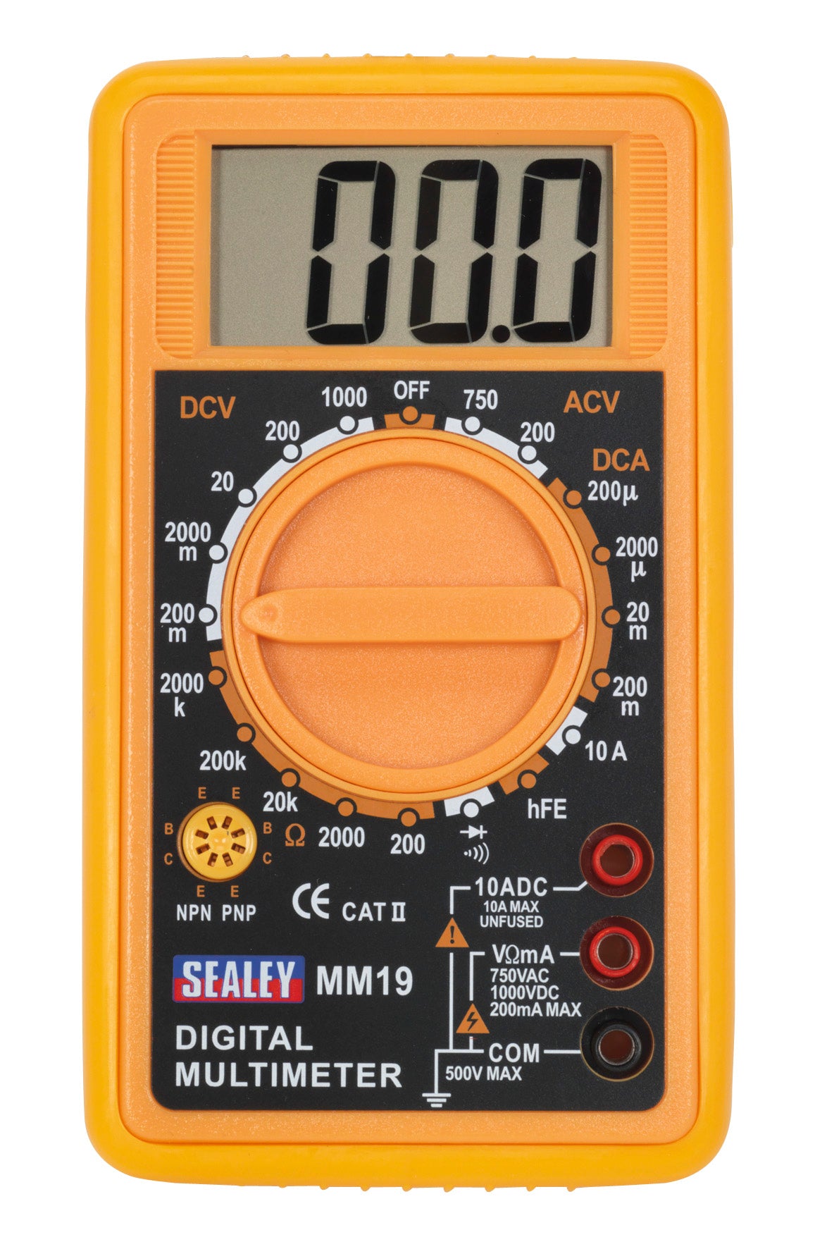 Sealey Digital Multimeter 7-Function MM19