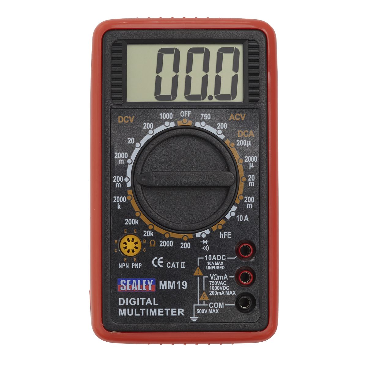 Sealey Digital Multimeter 7-Function MM19