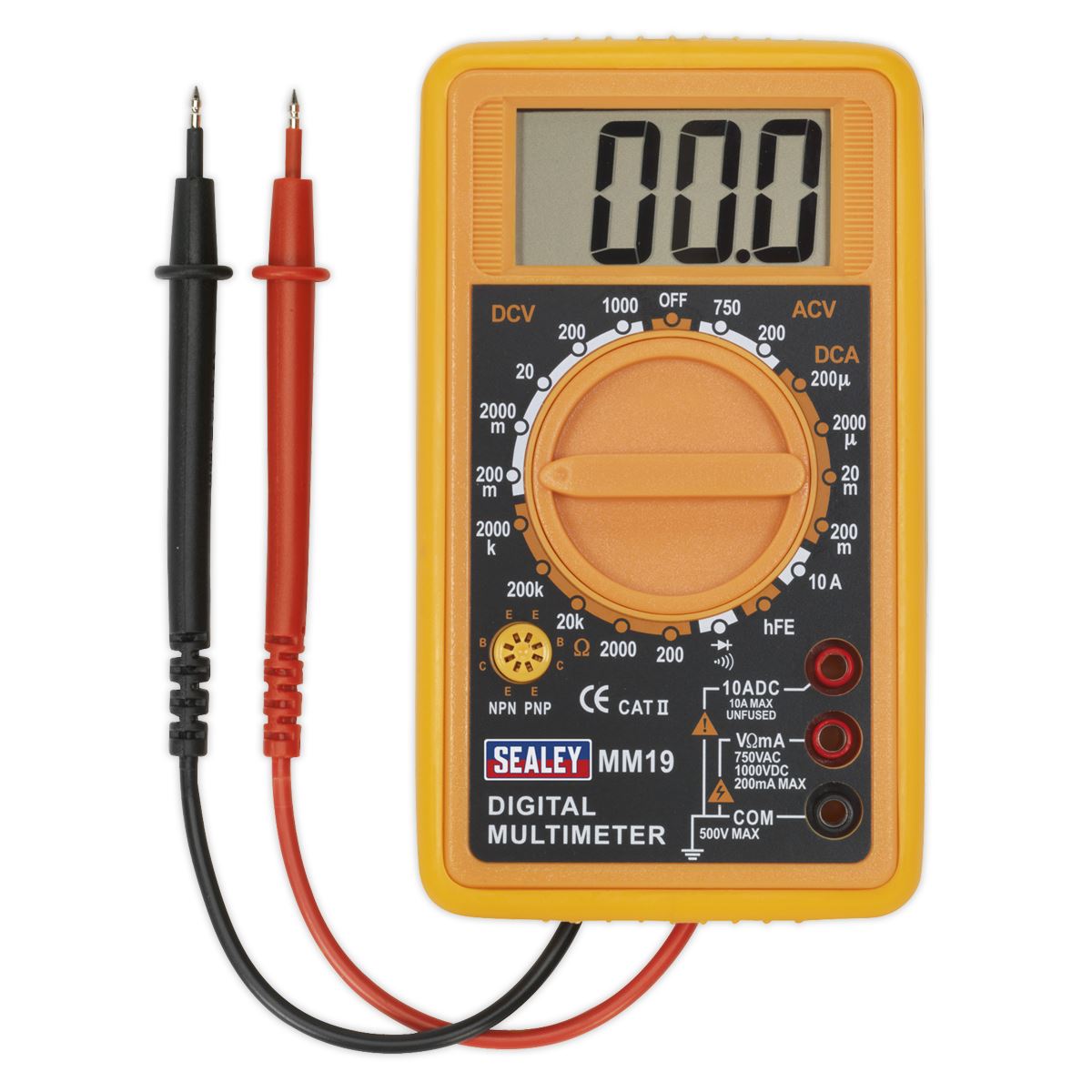 Sealey Digital Multimeter 7-Function MM19