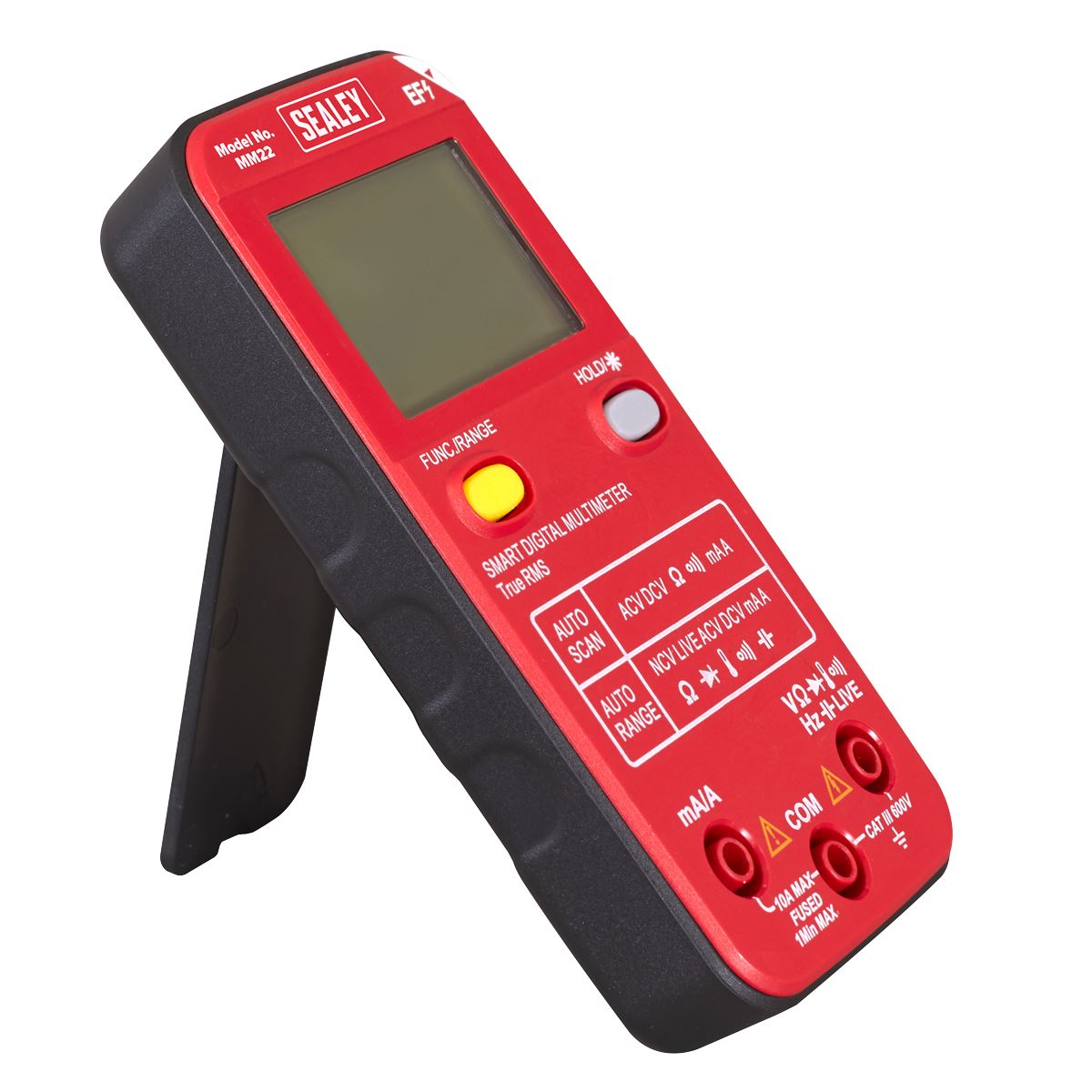 Sealey 13 Function Professional Smart Auto Scanning Digital Multimeter LCD MM22