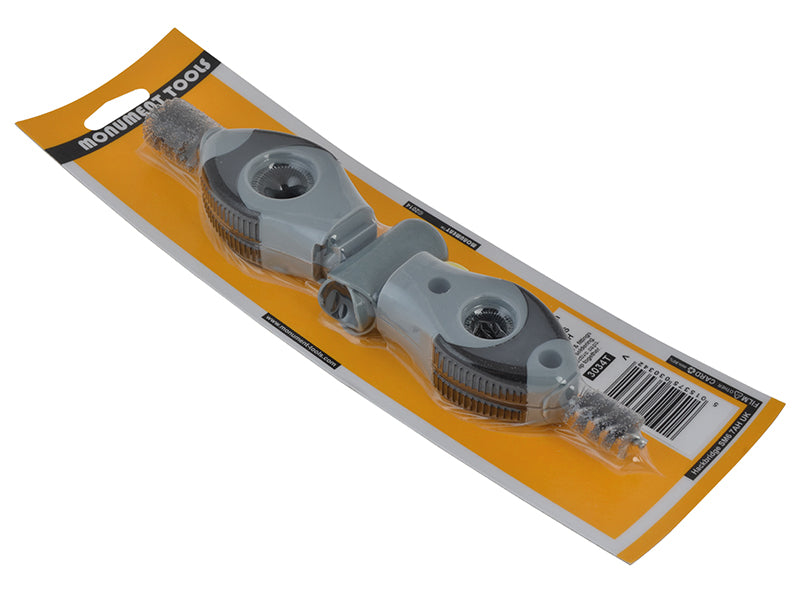 Monument 3034T Fitting Cleaning Brush 15/22mm MON3034