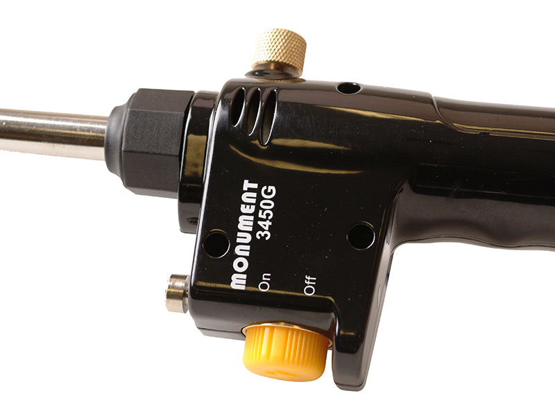 Monument Gas Torch For Soldering And Brazing Piezo Ignition CGA600 MON3450
