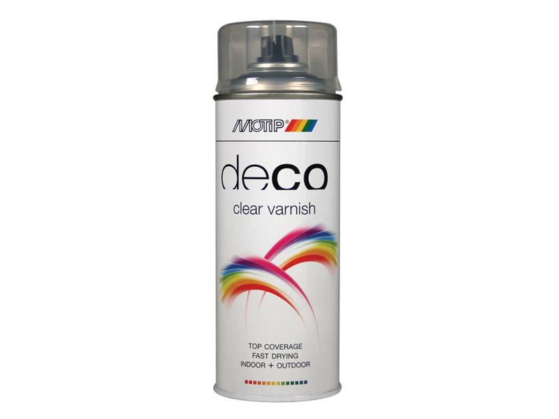 MOTIP® Deco Spray Clear Lacquer High Gloss 400ml MOT01603