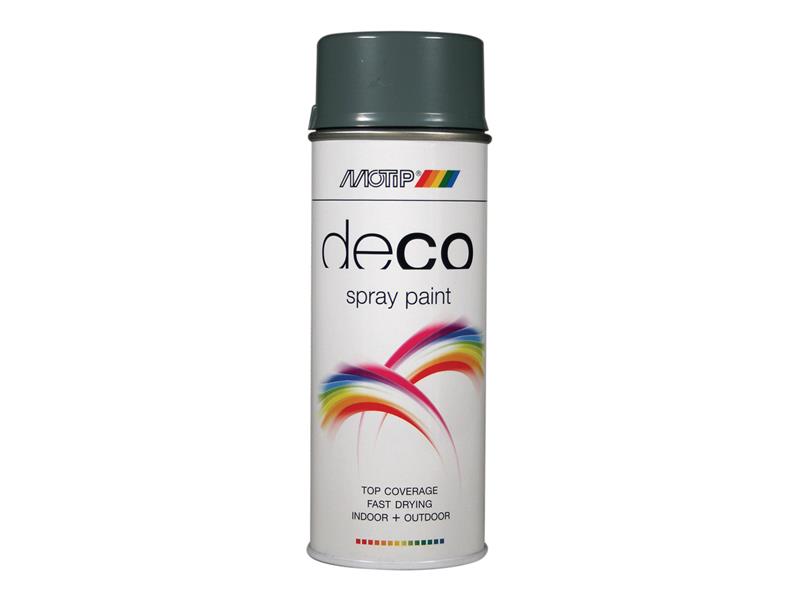 MOTIP® Deco Spray Paint High Gloss RAL 7031 Blue Grey 400ml MOT01691