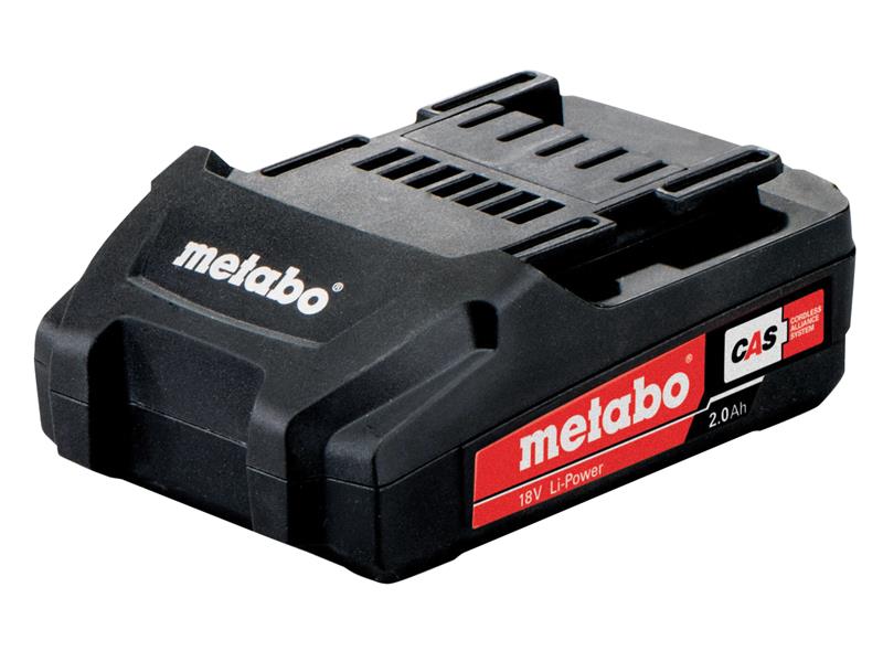 Metabo Slide Battery Pack 18V 2.0Ah Li-ion MPT625596