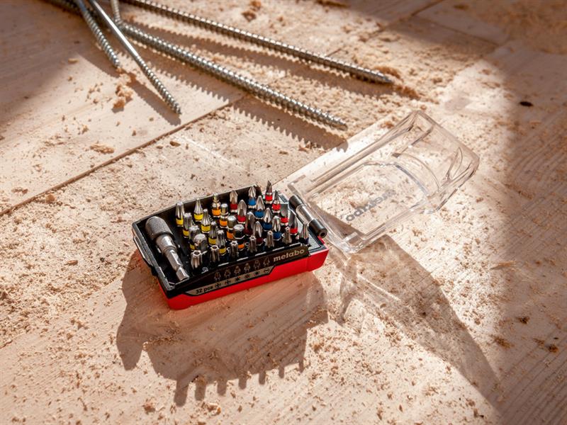 Metabo Battery Bit Box Set, 32 Piece MPT626696