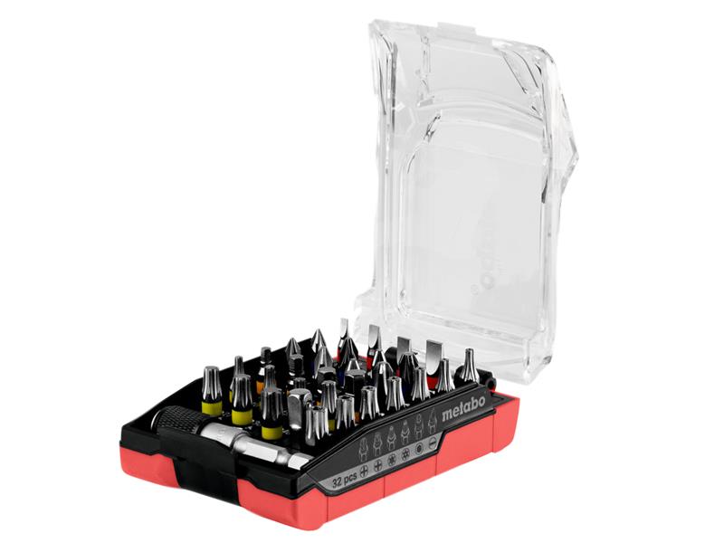 Metabo Battery Bit Box Set, 32 Piece MPT626696